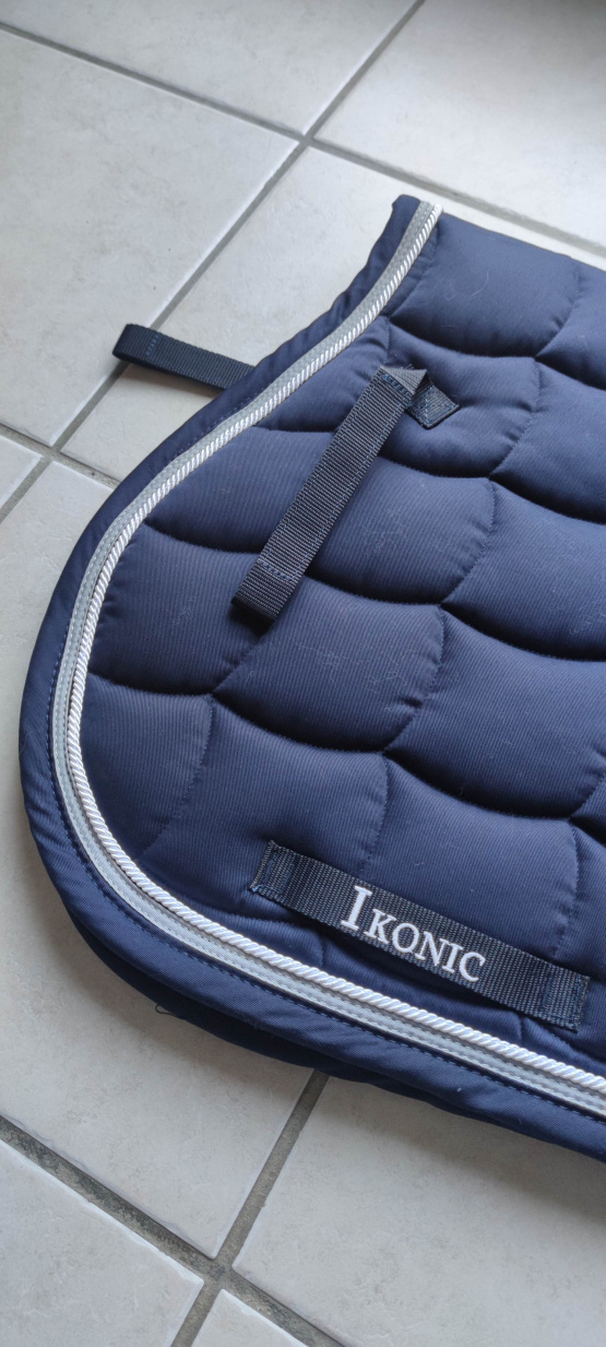 Tapis de selle Ikonic bleu (neuf) occasion