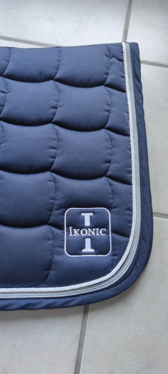 Tapis de selle Ikonic bleu (neuf) occasion