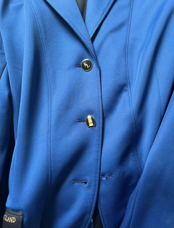 Veste de concours Kingsland bleu (34) occasion