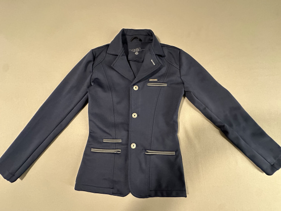 Veste concours QHP bleu (10 ans) occasion