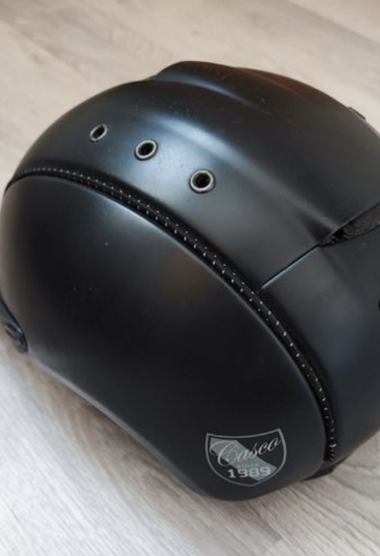 Casque équitation Casco noir (52) occasion