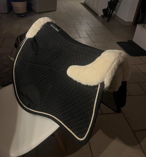 Tapis de selle Lami-Cell noir (cheval) occasion