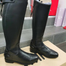 Bottes équitation HKM cuir noir T38 occasion