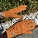 Gants équitation cuir tabac (S) neuf occasion