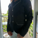 Veste concours Equithème noir T34 (neuf) occasion