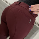 Pantalon équitation Fouganza Bordeaux T42 occasion