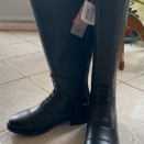 Bottes équitation Horze noir (38) neuf occasion