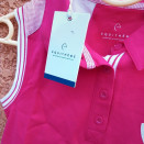 Polo Equithème rose (S) neuf occasion