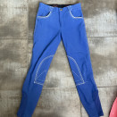 Pantalon équitation bleu et blanc (12 ans) occasion