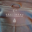 Veste concours Equithème noir T34 (neuf) occasion