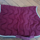 Tapis de selle Equithème bordeaux (poney) occasion