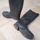 Bottes équitation Fouganza noir T32 occasion