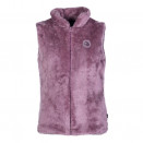 Gilet HKM sans manche teddy alva lilas (8 ans) neuf occasion