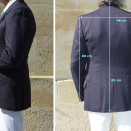 Veste concours Classic bleu homme T52 occasion