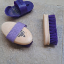 Brosses douces, bouchon étrille enfant occasion