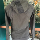 Sweat capuche Fouganza gris canelle (M) occasion