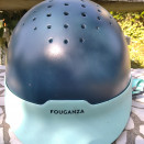 Casque Fouganza bleu (55-58) occasion