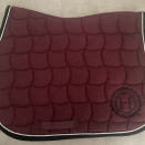 Tapis de selle Harcour bordeaux occasion