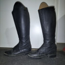 Bottes cuir noir (38) occasion