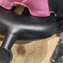 Selle Western poney noir et rose (neuf) occasion