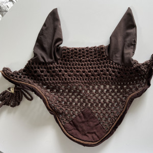 Bonnet équitation marron (cheval) occasion