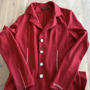 Veste de concours Equitheme rouge (40) occasion