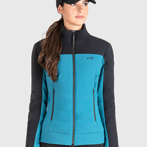 Blouson Equiline softshell nabel teal (L) neuf occasion