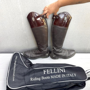 Bottes équitation Fellini cuir (37) occasion