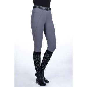 Legging équitation HKM Rosewood gris (40) neuf occasion