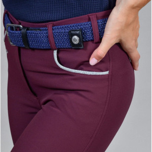 Pantalon équitation Harcour Jaltika violine (38) neuf occasion