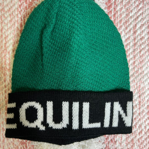 Bonnet equitation Equiline cliffec pepper green (neuf) occasion