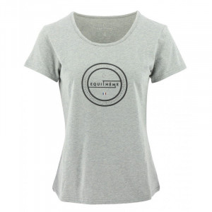 T-shirt Equitheme Anna gris (L) neuf occasion