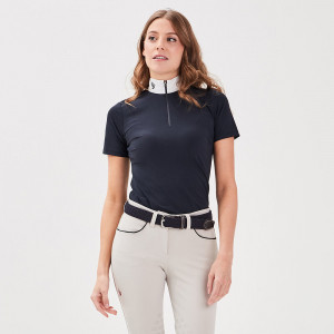 Polo de concours Gaze jaffran marine manche courte (L) neuf occasion