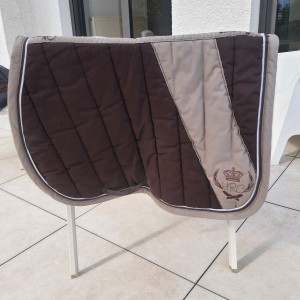 Tapis de selle Fouganza marron occasion