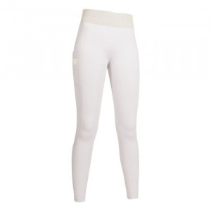 Legging équitation HKM Lavender Bay blanc (44/46) neuf occasion