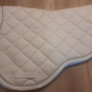 Tapis de selle Equithème blanc occasion