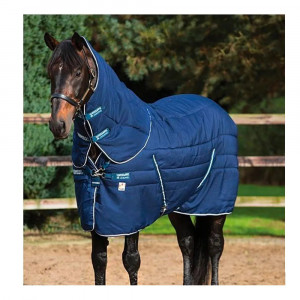 Couverture Horseware rambo navy  stab varilyr 450g 130 cm (neuf) occasion