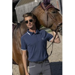 Polo Equithème léo blanc (S) neuf occasion