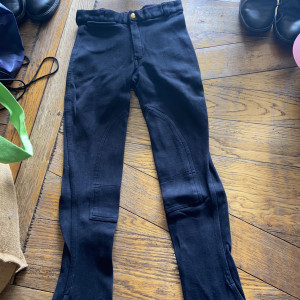 Pantalon équitation Fouganza noir (12 ans) occasion