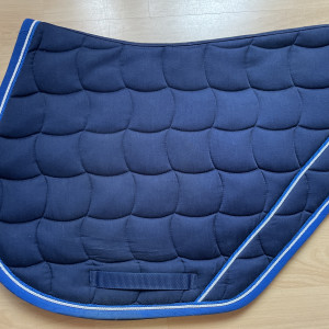 Tapis de selle Equithème bleu roi occasion