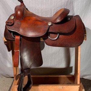 Selle western Mike Sasser Saddlery 15.5 pouces occasion