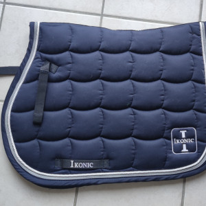 Tapis de selle Ikonic bleu (neuf) occasion