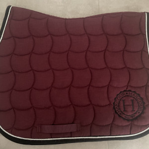 Tapis de selle Harcour bordeaux occasion