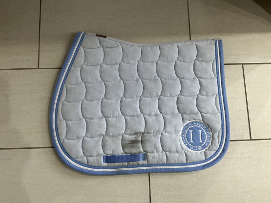 Tapis de selle Harcour gris (cheval) occasion