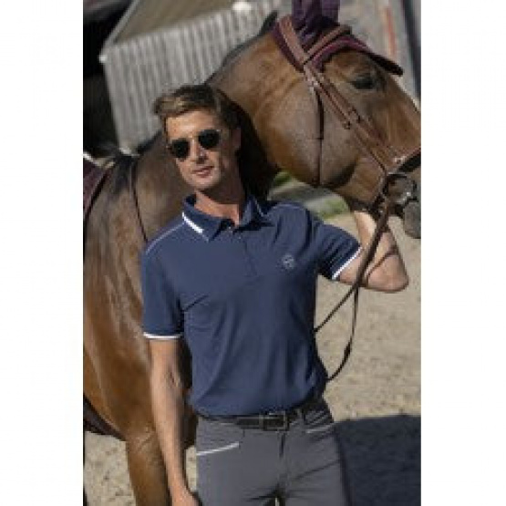 Polo Equithème léo blanc (S) neuf occasion