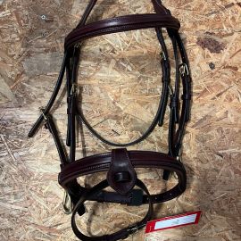 Bridon cavaletti mousqueton noir (Cheval) neuf