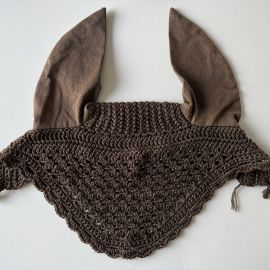 Bonnet équitation marron (cheval)