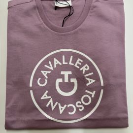 T-shirt Cavalleria Toscana Sakura rose (S) neuf