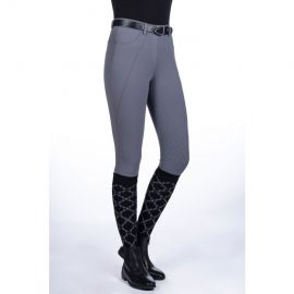 Legging équitation HKM Rosewood gris (40) neuf