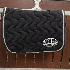 Tapis de selle Hervé Godignon noir (cheval)